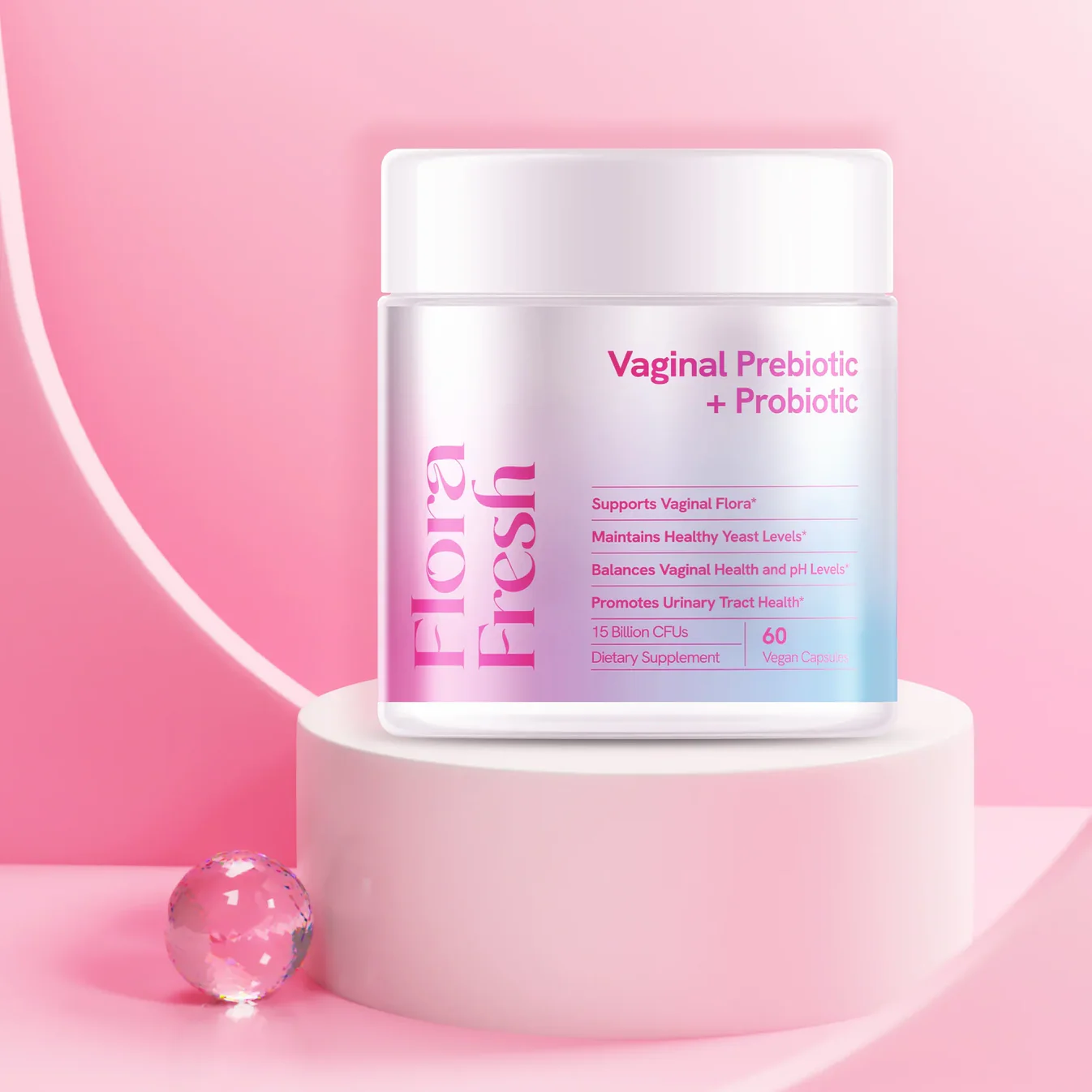 FloraFresh: Vaginale Prebiotica + Probiotica