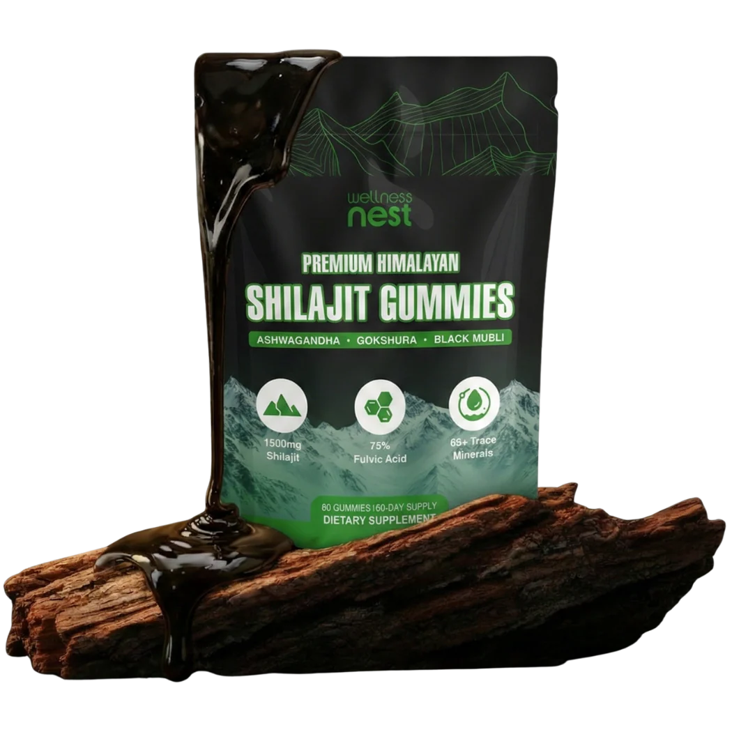 Wellness Nest Premium Himalaya Shilajit Gummies